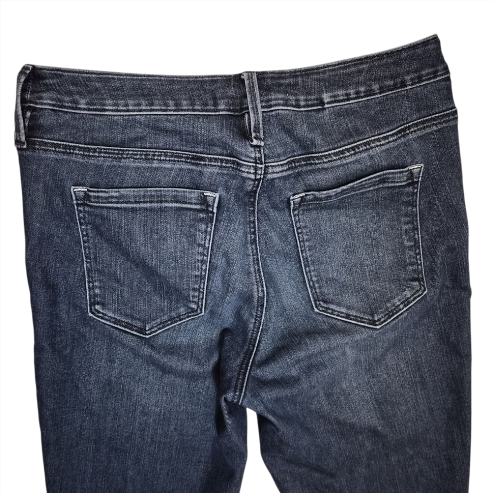 Athleta Skinny Jeans High Rise Dark Wash Stretch Sculptek sz 4 - Picture 9 of 11